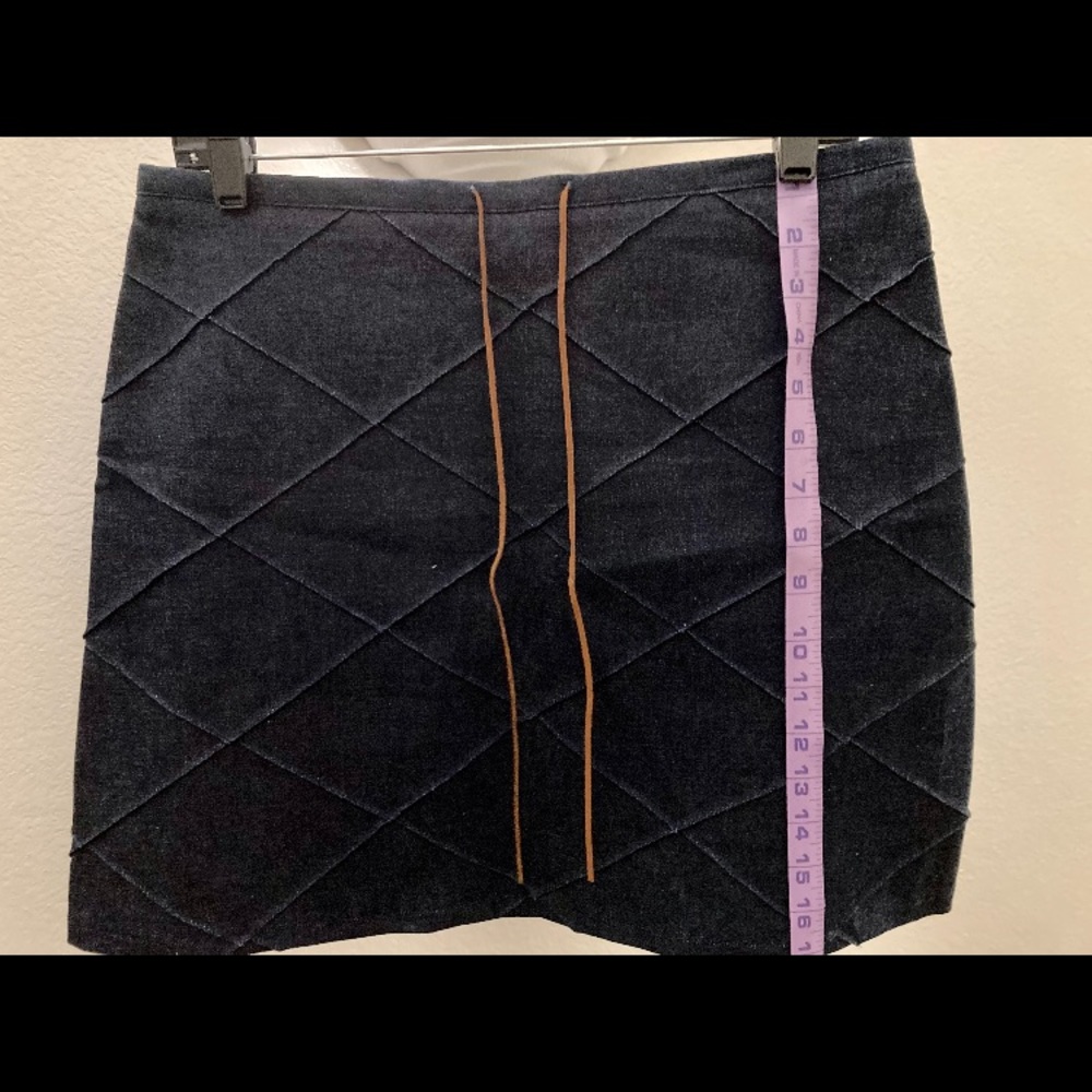 Tracy Evans - Women’s, Dark Wash, Denim, Mini Skirt. Marked size 11.